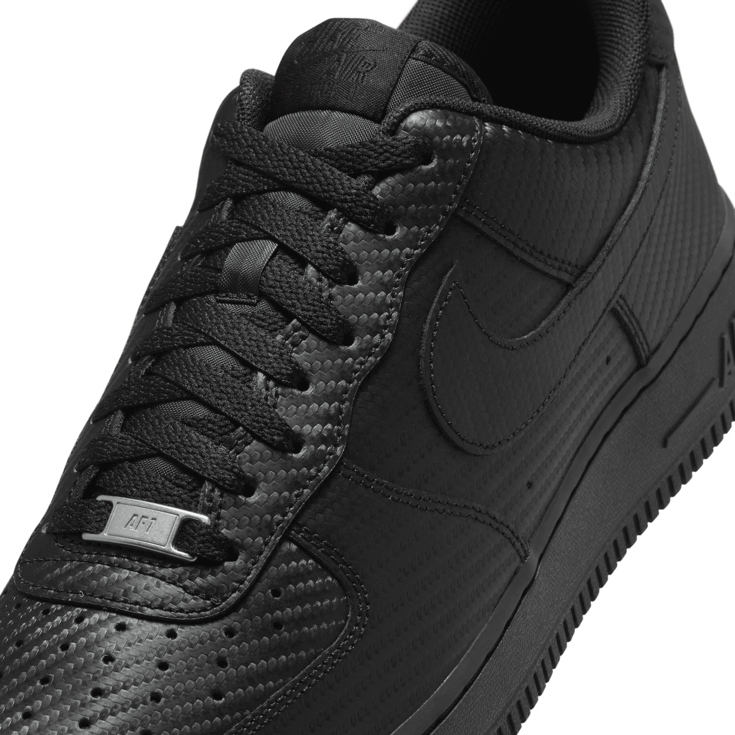 Nike Air Force 1 07 TWT - Men's - Black/Black