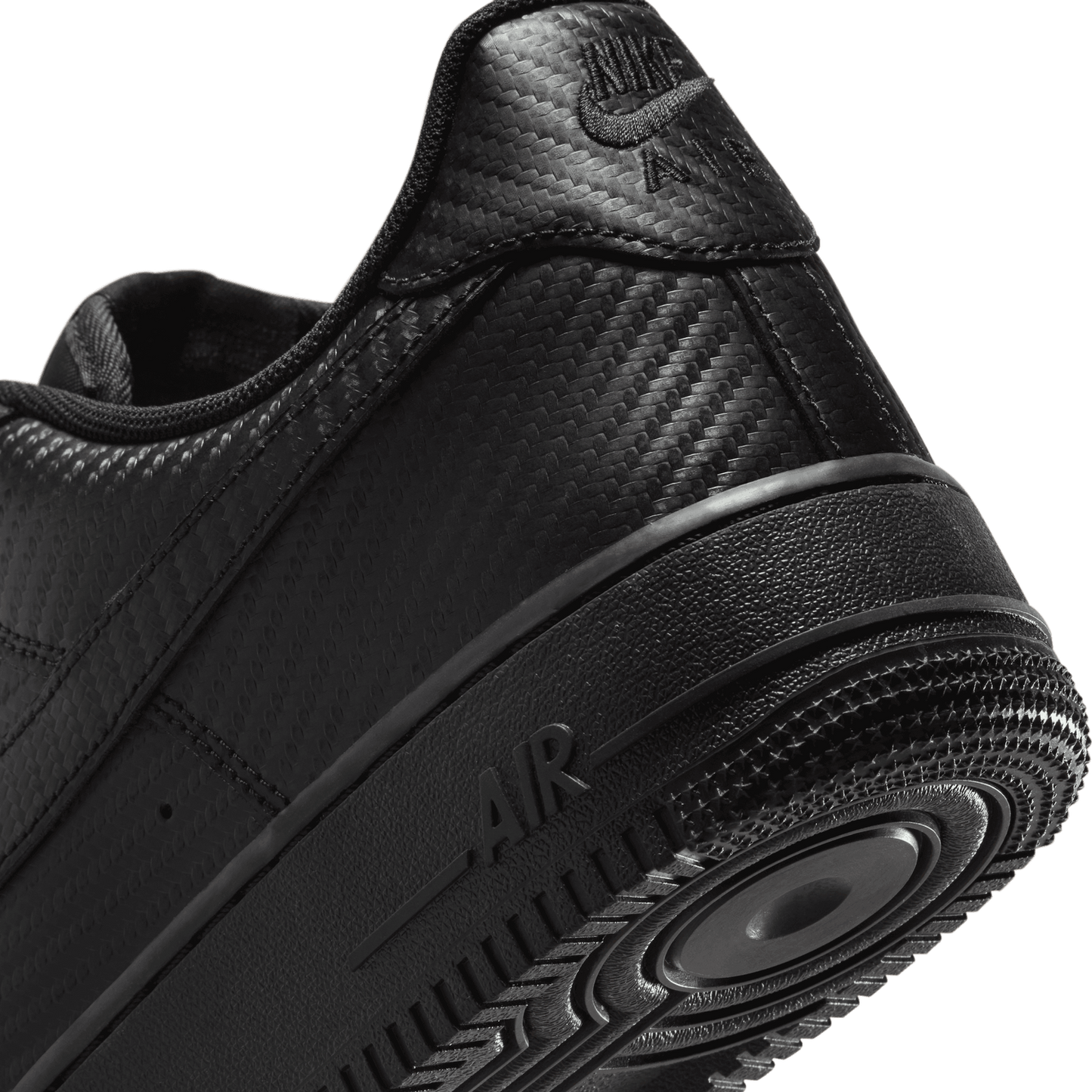 Nike Air Force 1 07 TWT - Men's - Black/Black
