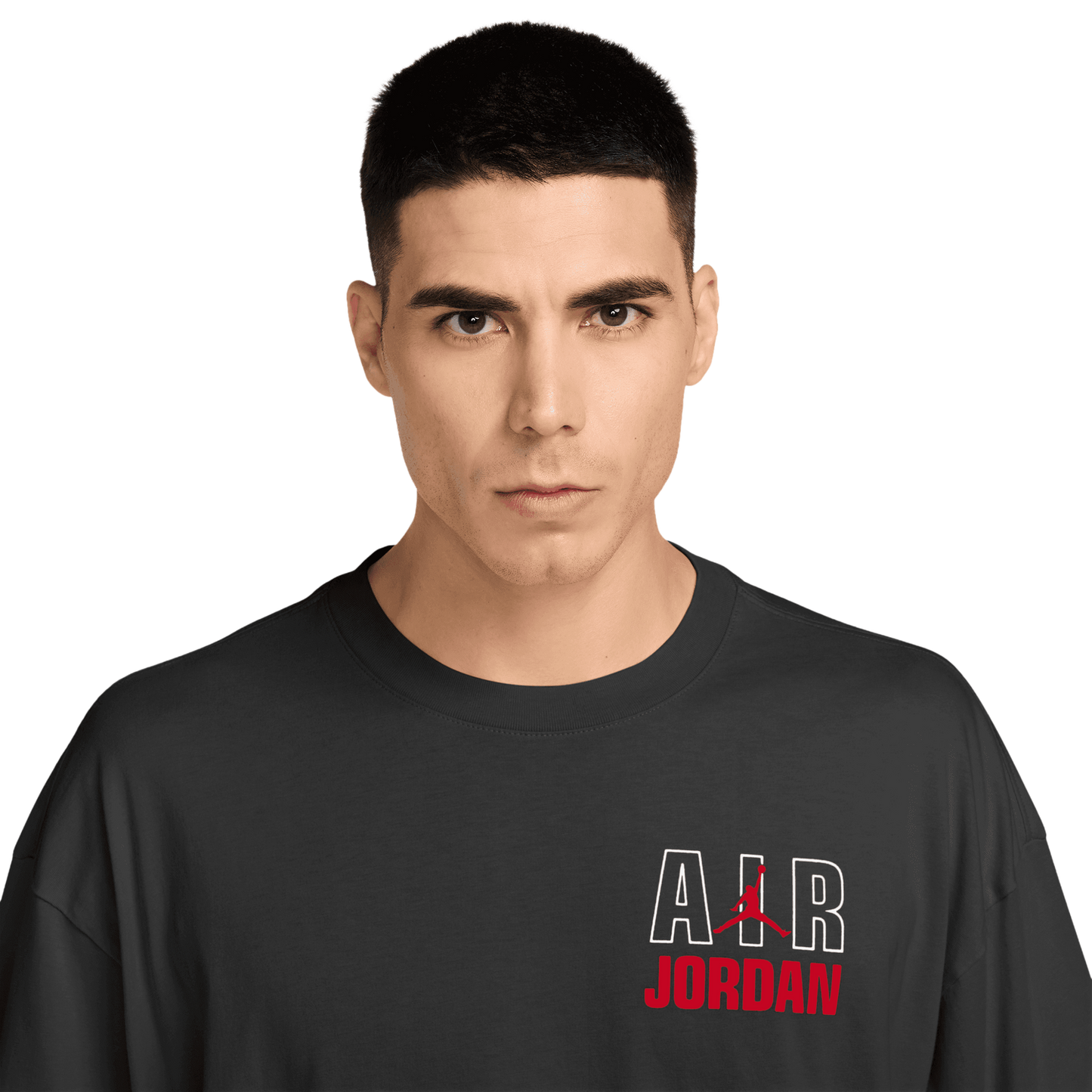Jordan Flight Reis Legend Short Sleeve Crew - Men's - University Red/Black