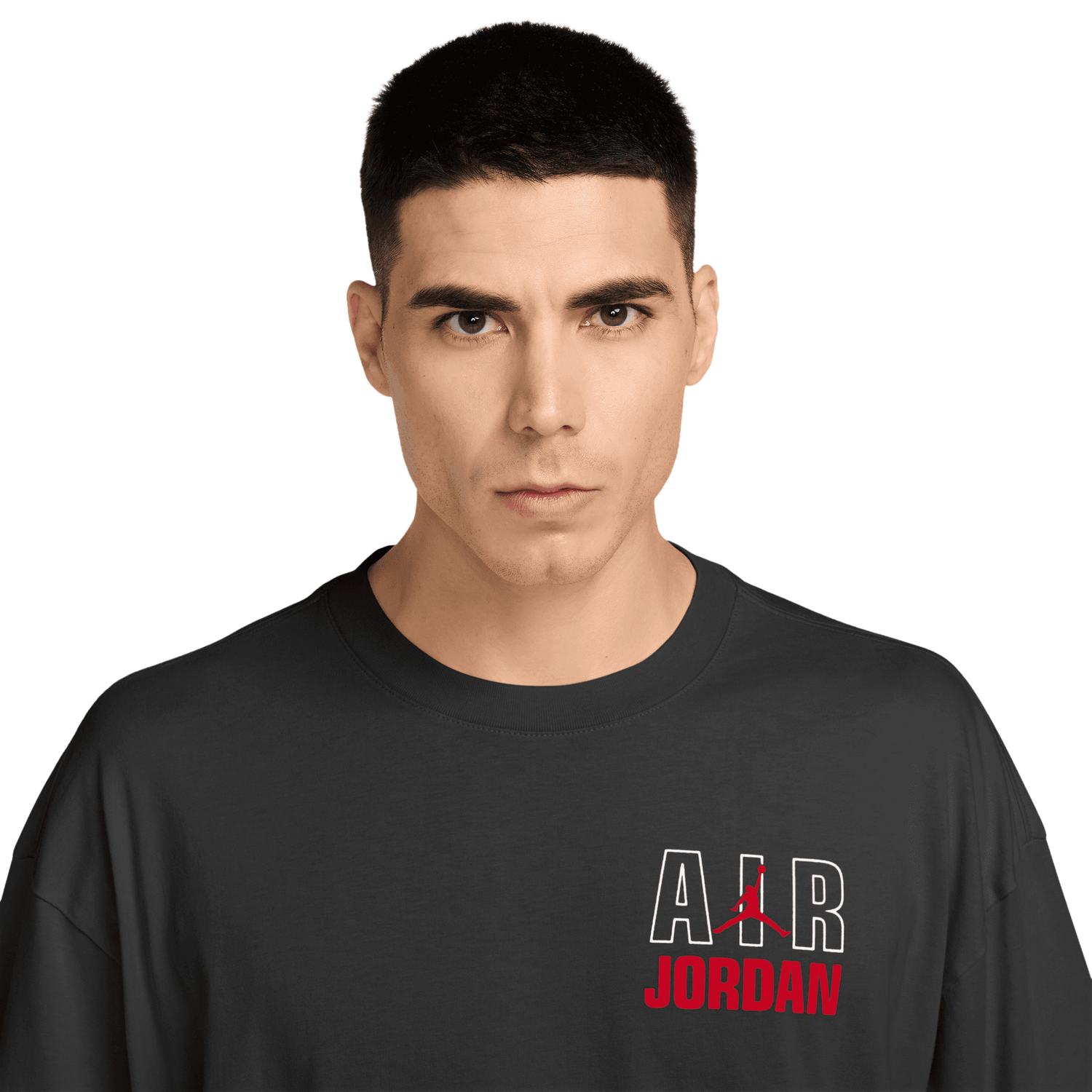 Jordan Flight Reis Legend Short Sleeve Crew - Men's - University Red/Black