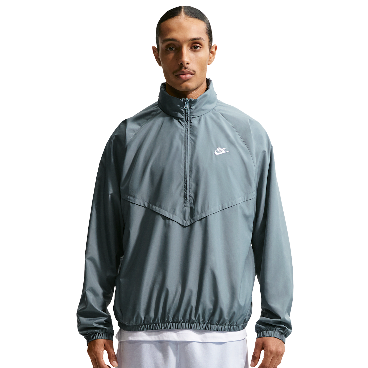 Nike Windrunner Lightweight HZ Jacket - Men's - Mineral Slate/White