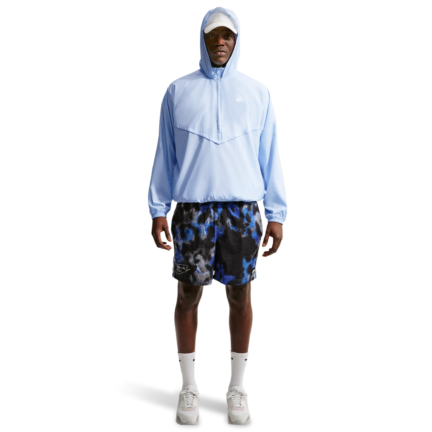 Nike Windrunner Lightweight HZ Jacket - Men's - Hydrogen Blue/White