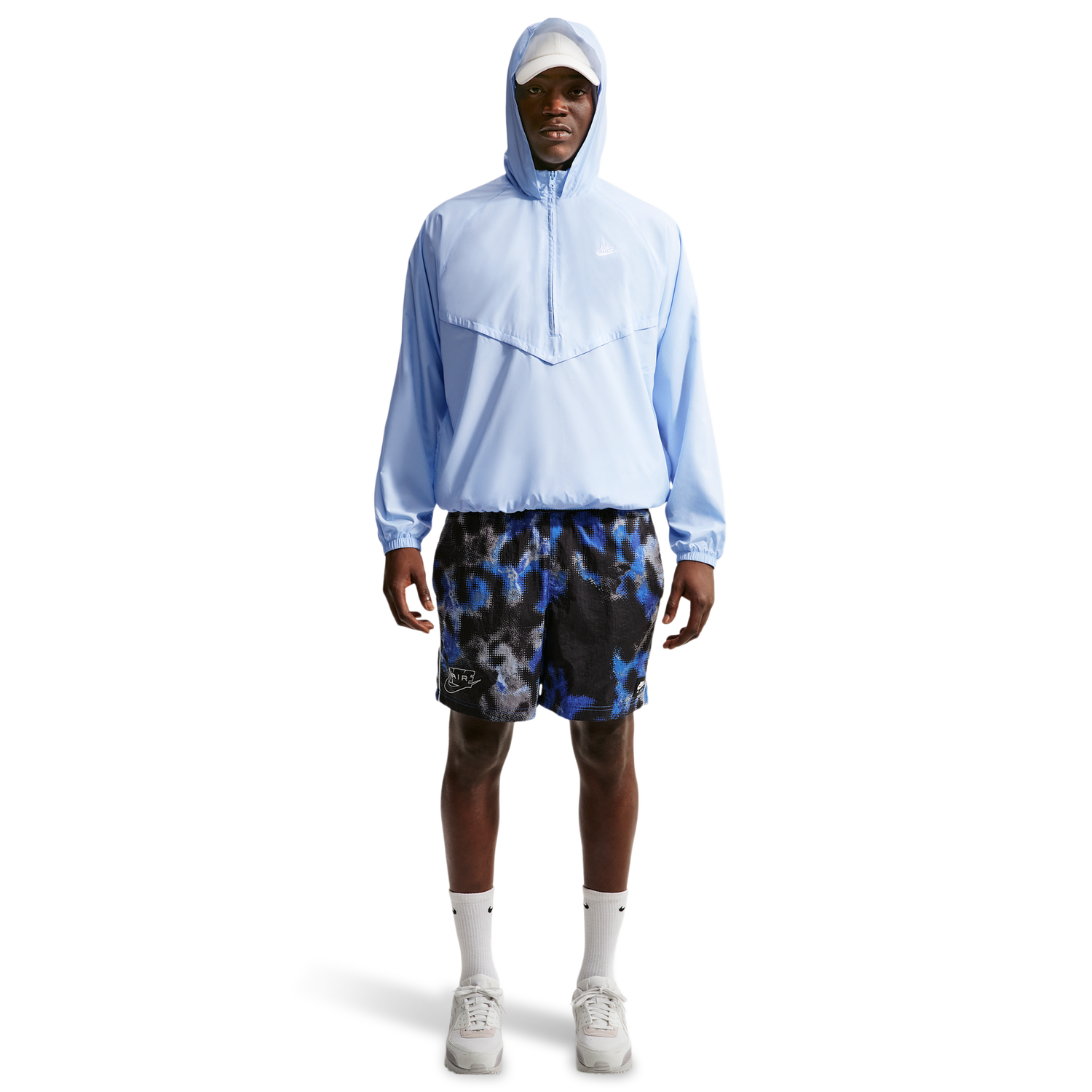 Nike Windrunner Lightweight HZ Jacket - Men's - Hydrogen Blue/White