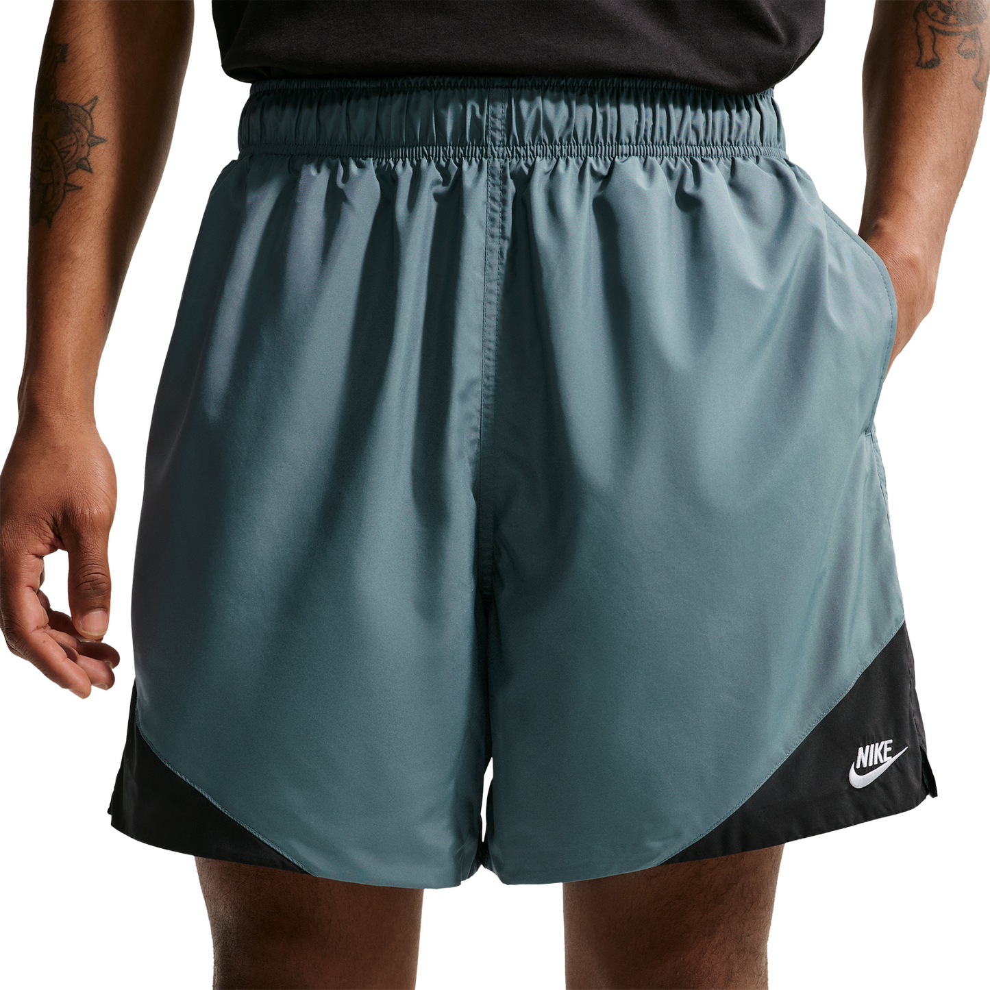 Nike Windrunner Woven Lightweight Short - Men's - Mineral Slate/Black/White