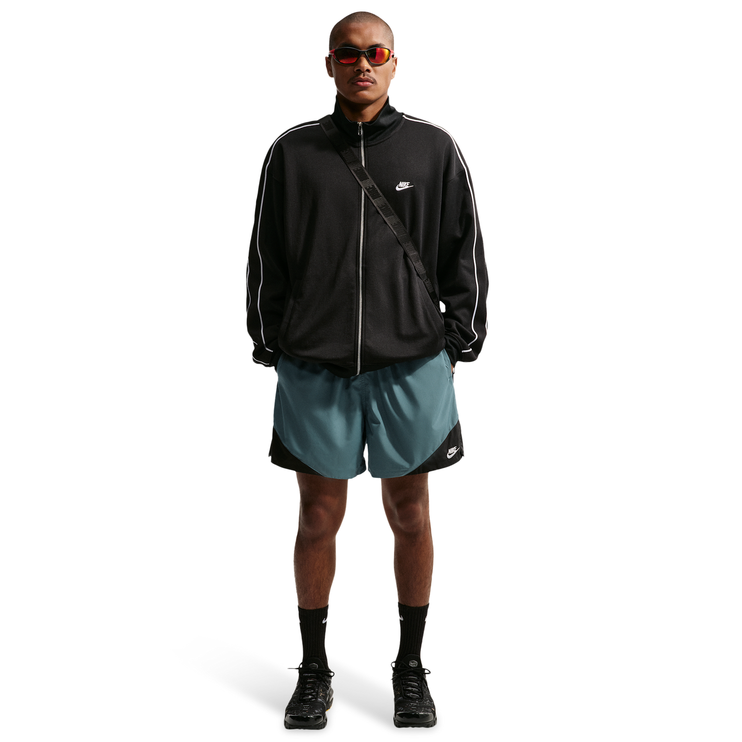 Nike Windrunner Woven Lightweight Short - Men's - Mineral Slate/Black/White