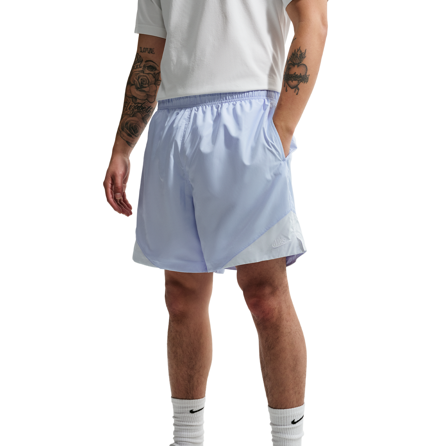 Nike Windrunner Woven Lightweight Short - Men's - Hydrogen Blue/Summit White/White