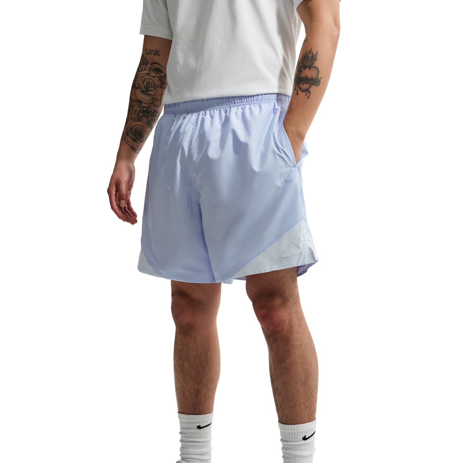 Nike Windrunner Woven Lightweight Short - Men's - Hydrogen Blue/Summit White/White