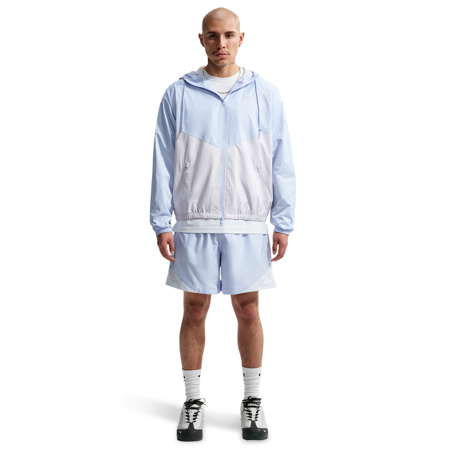 Nike Windrunner Woven Lightweight Short - Men's - Hydrogen Blue/Summit White/White