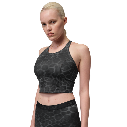 Jordan Sport Dri-FIT AOP Tank - Women's - Black/Black