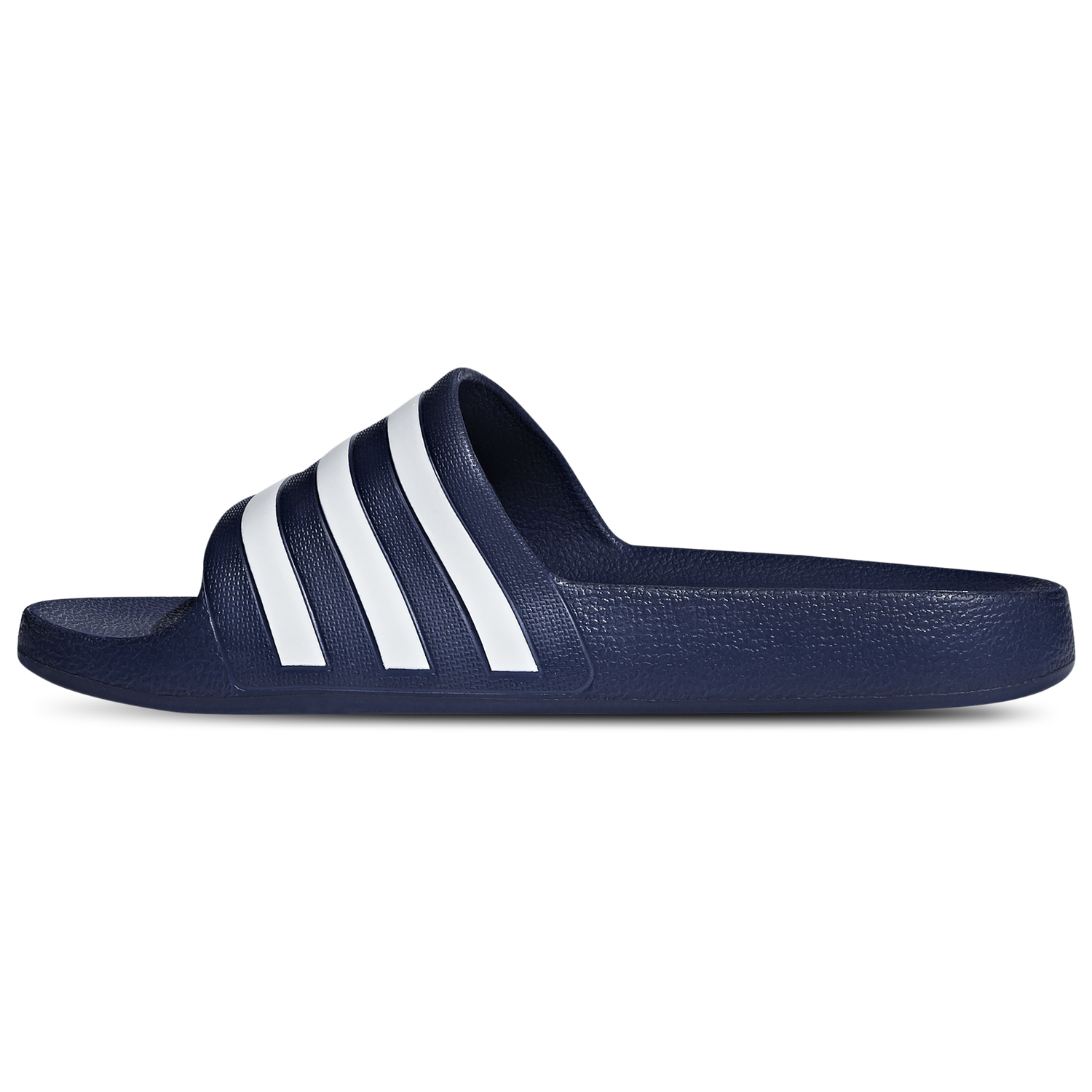 adidas Adilette Boost Slides - Men's - Dark Blue/White/Dark Blue
