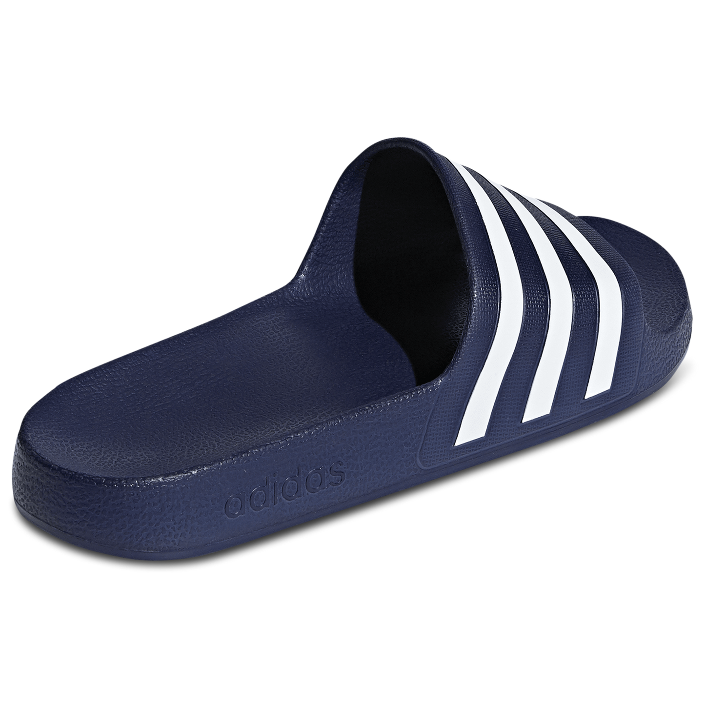 adidas Adilette Boost Slides - Men's - Dark Blue/White/Dark Blue