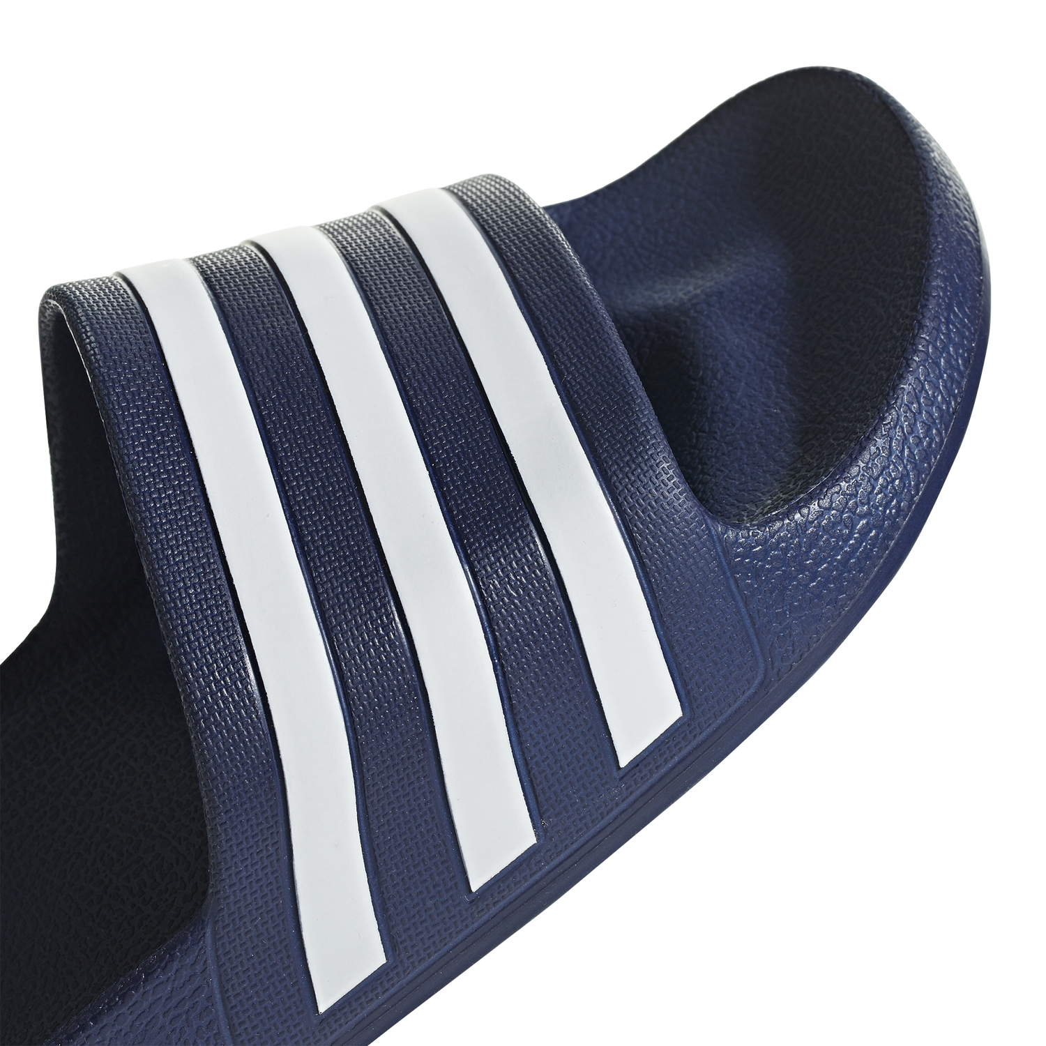 adidas Adilette Boost Slides - Men's - Dark Blue/White/Dark Blue