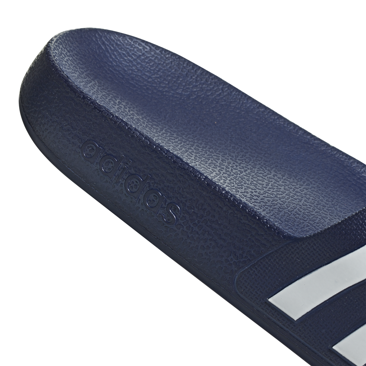 adidas Adilette Boost Slides - Men's - Dark Blue/White/Dark Blue