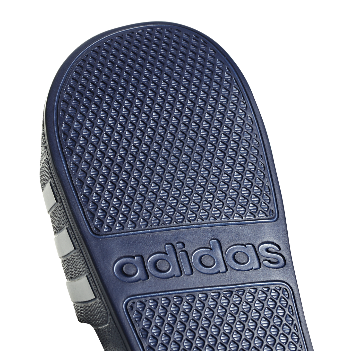 adidas Adilette Boost Slides - Men's - Dark Blue/White/Dark Blue