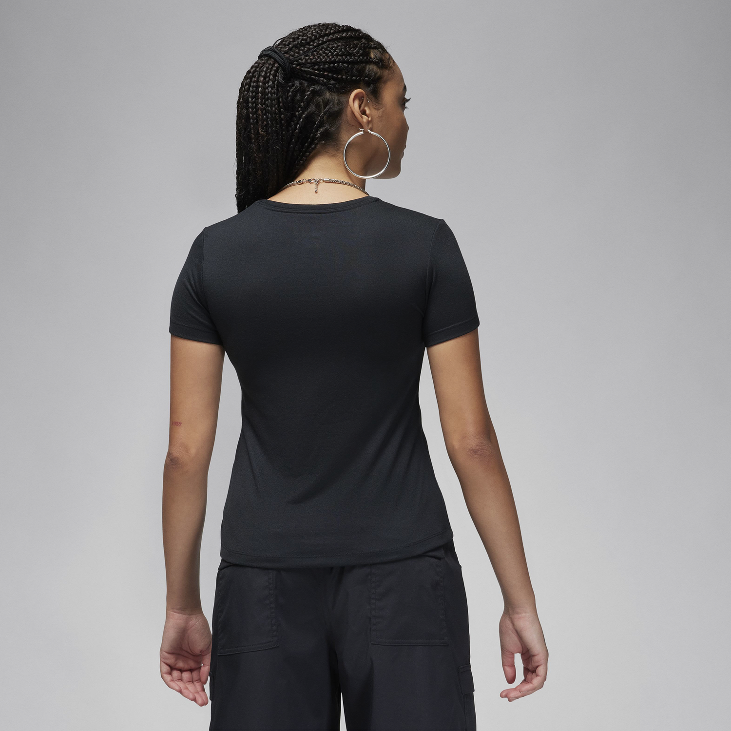 Jordan Slim Essentials SS Tee - Women's - Black