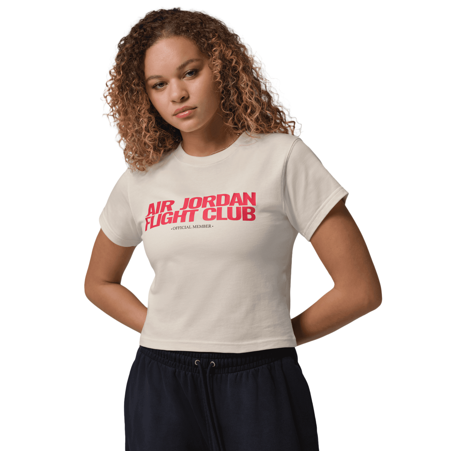 Jordan Flight Club SHGF Graphic T-Shirt - Women's - Pale Ivory/Pale Ivory