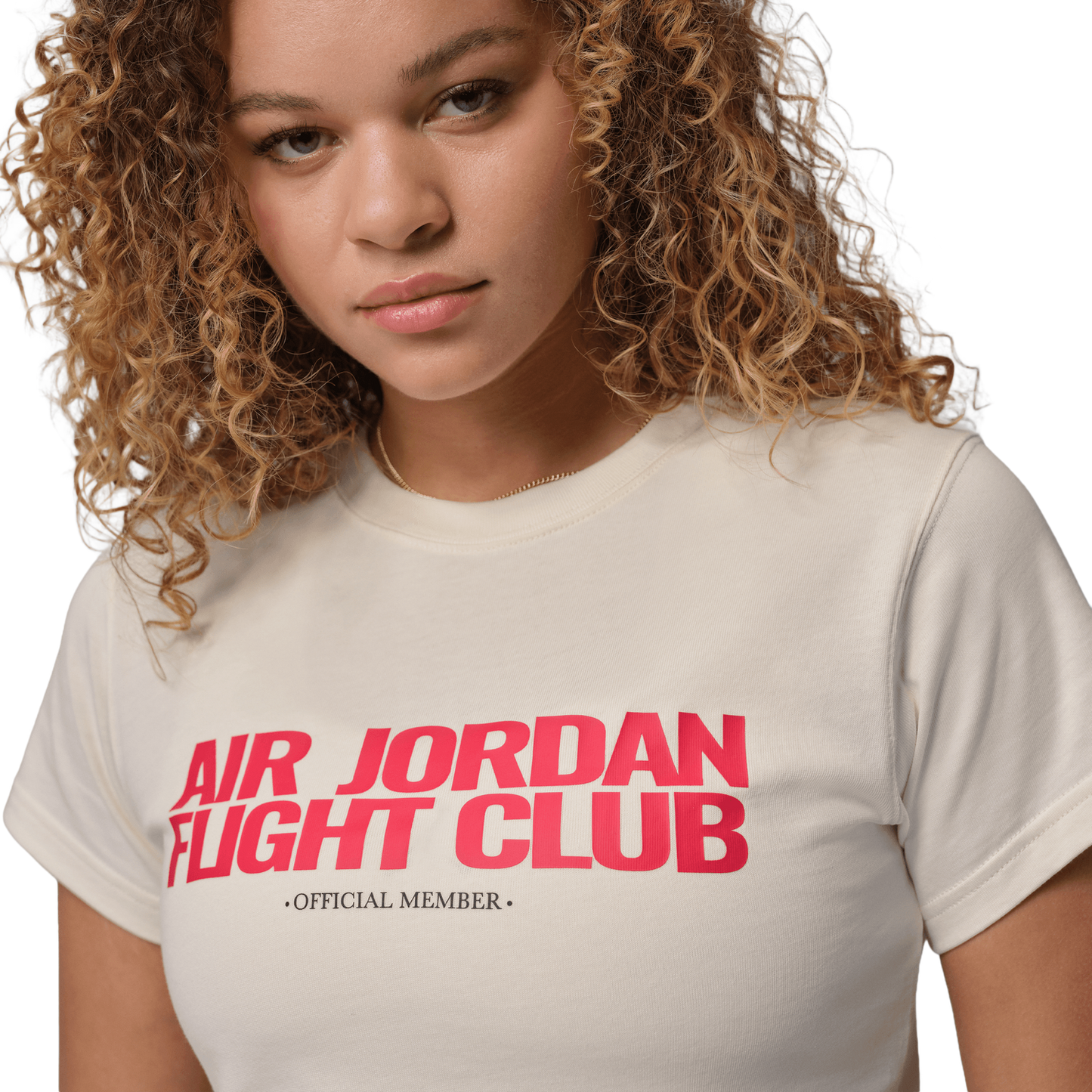 Jordan Flight Club SHGF Graphic T-Shirt - Women's - Pale Ivory/Pale Ivory