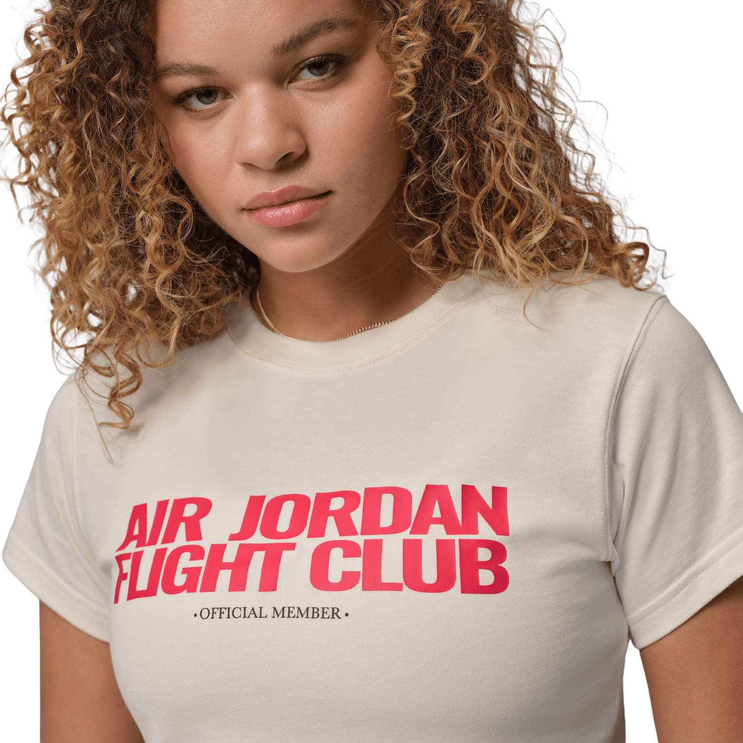 Jordan Flight Club SHGF Graphic T-Shirt - Women's - Pale Ivory/Pale Ivory
