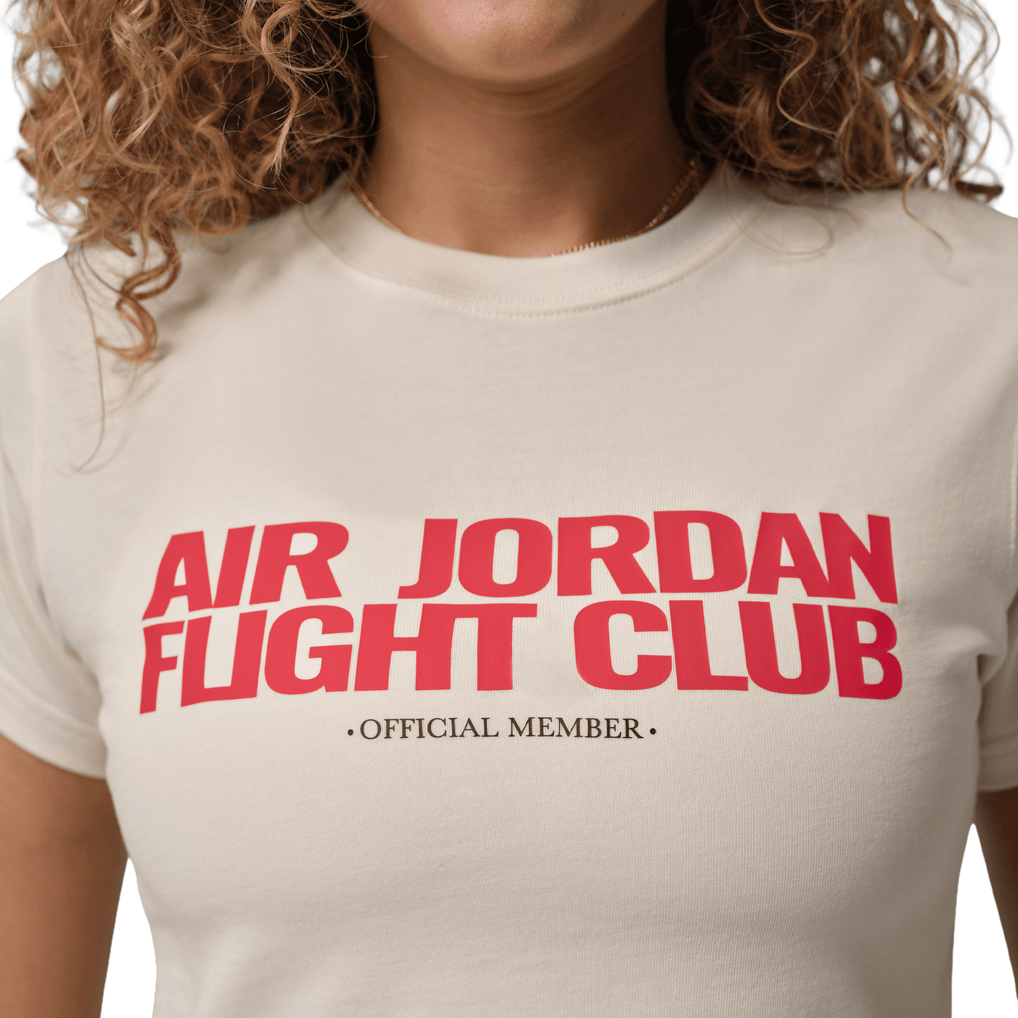 Jordan Flight Club SHGF Graphic T-Shirt - Women's - Pale Ivory/Pale Ivory