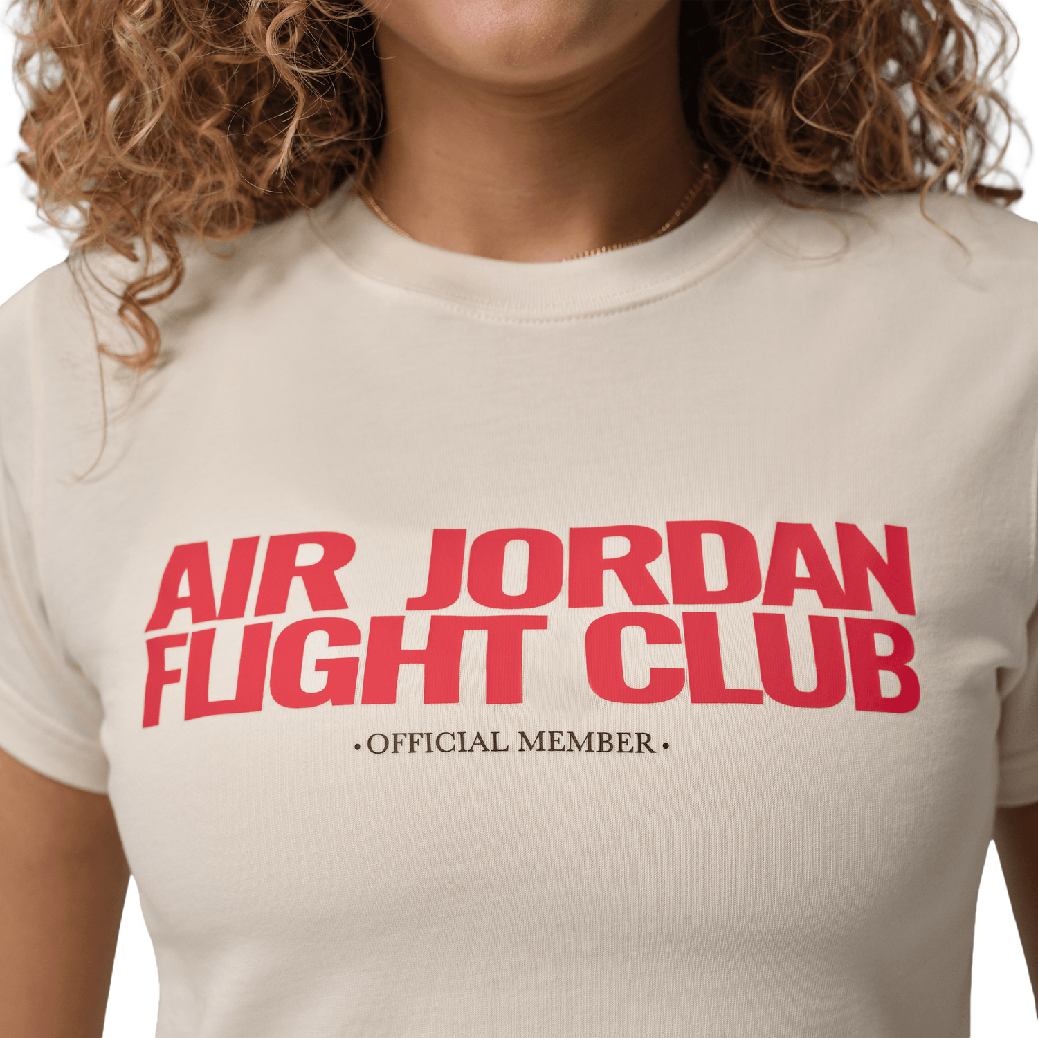 Jordan Flight Club SHGF Graphic T-Shirt - Women's - Pale Ivory/Pale Ivory