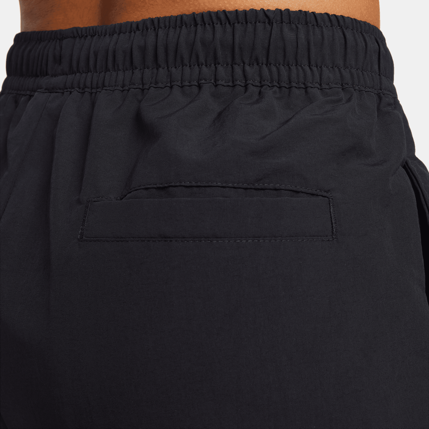 Nike Trend Woven Mid Rise Pants - Women's - Black/White