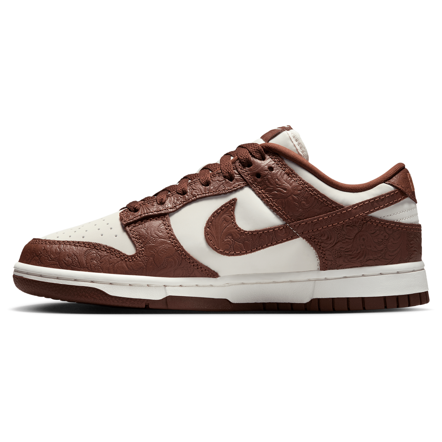 Nike Dunk Low - Women's - Sail/Sail/Fauna Brown