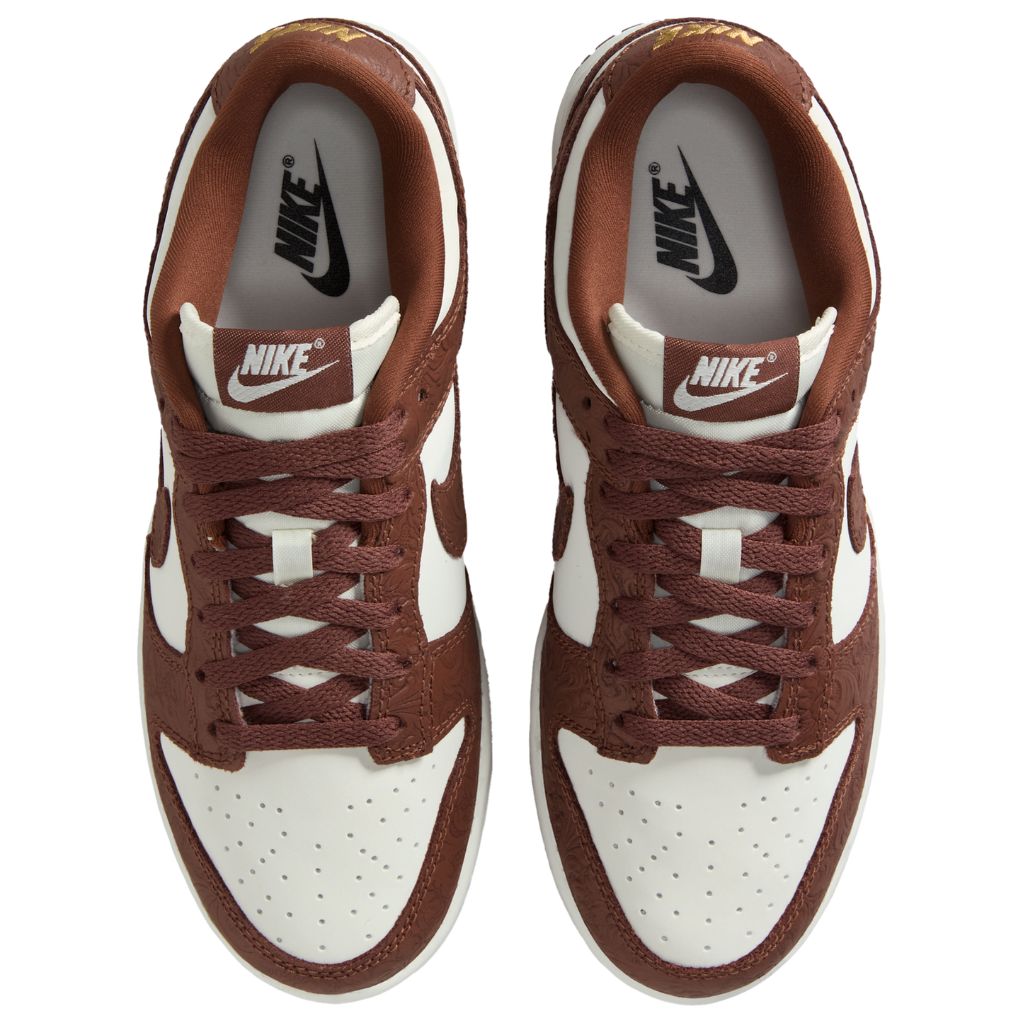 Nike Dunk Low - Women's - Sail/Sail/Fauna Brown
