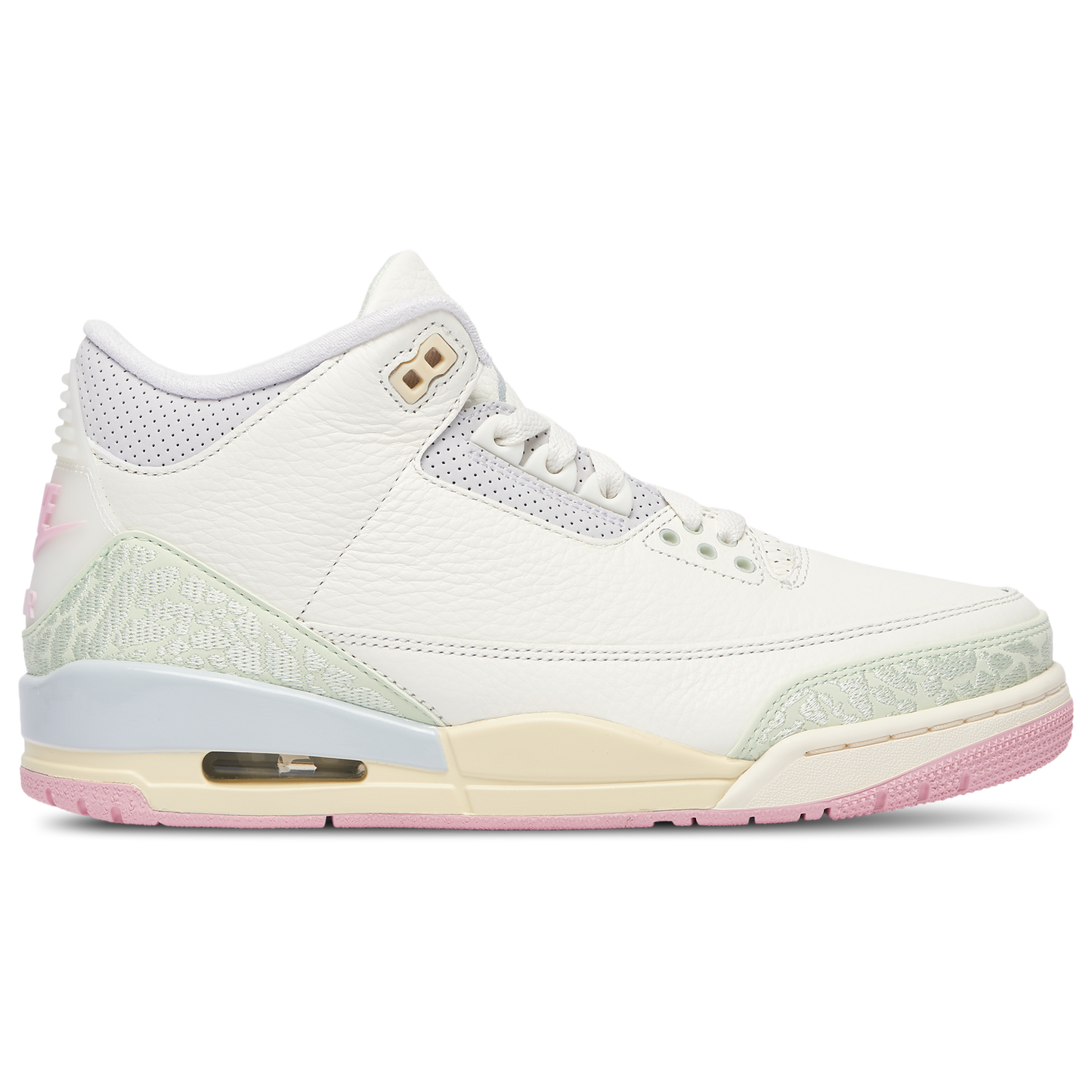 Jordan Air Jordan 3 Retro  - Men's - Sail/Jade Aura/Yellow