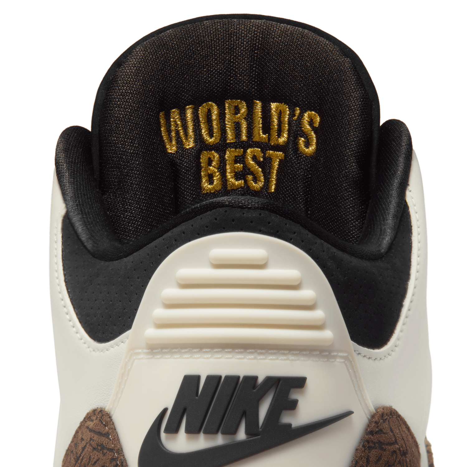 Jordan AJ Retro 3 OG - Men's - White/Black/Red