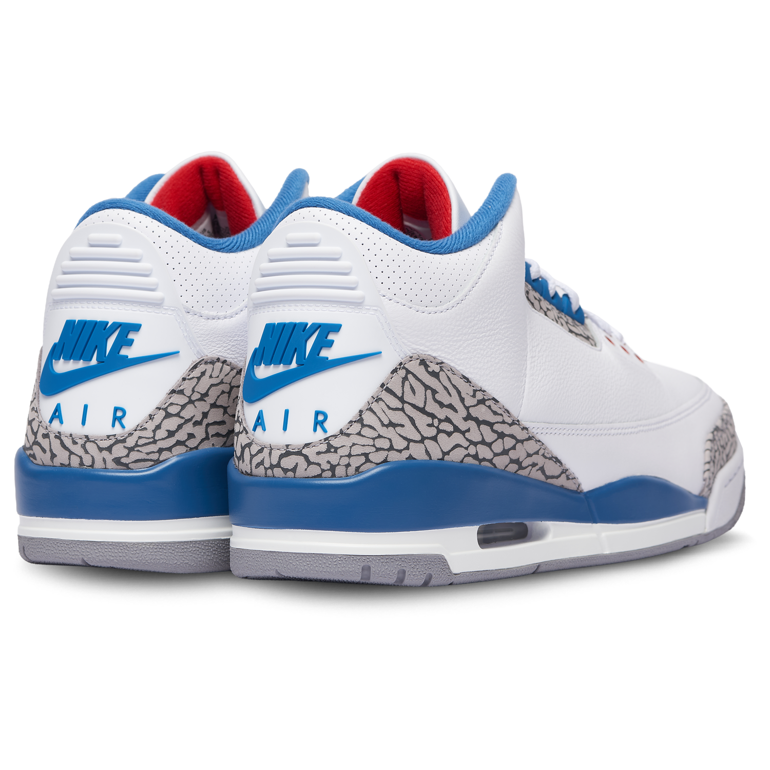 Jordan Retro 3 - Men's - White/Blue