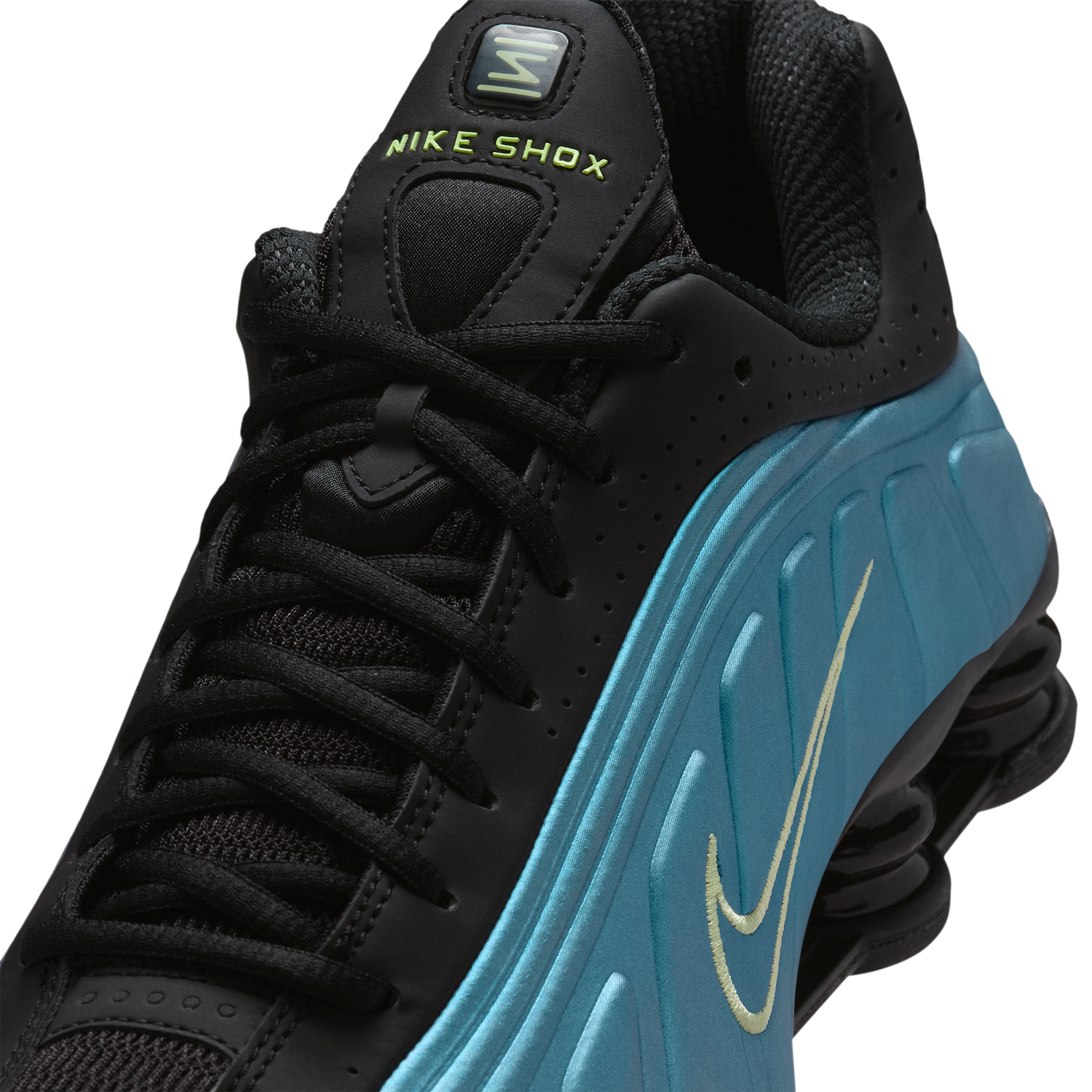 Nike Shox R4 - Men's - Lt Liquid Lime/Pencil Point/Sapphire