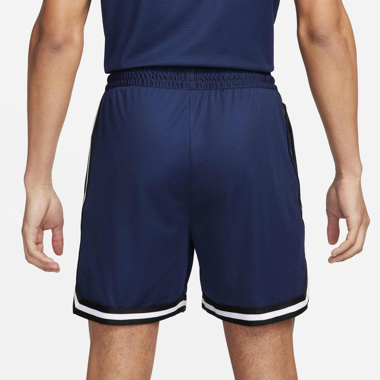 Nike Dri-FIT DNA 6" Shorts - Men's - Midnight Navy/White/Black