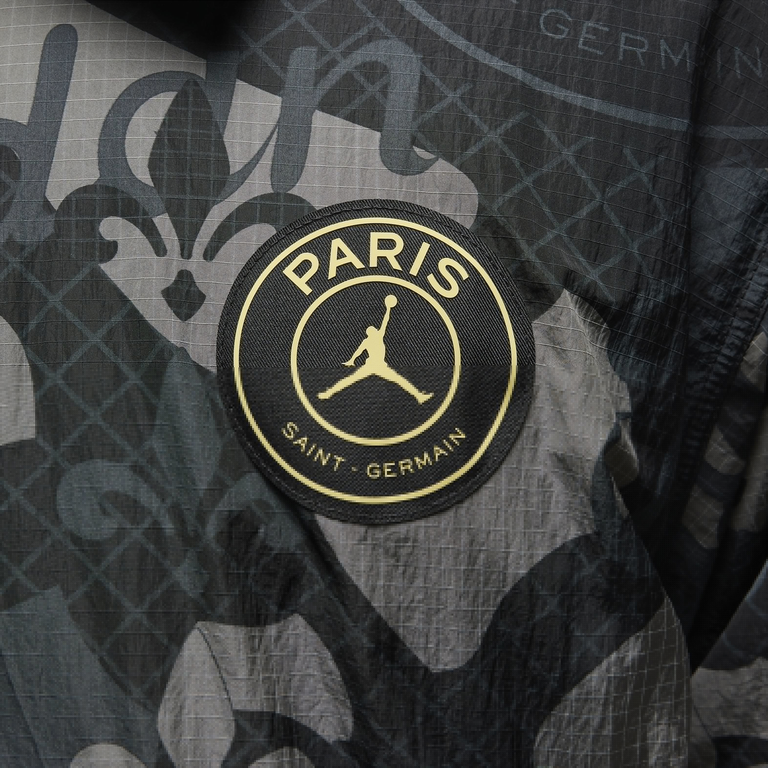 Jordan PSG Jacket - Men's - Black/Grey