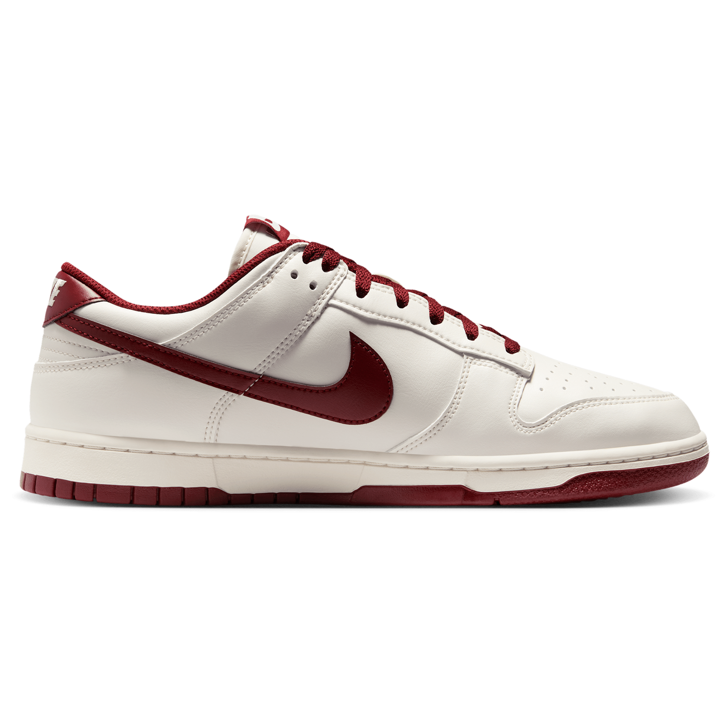 Nike Dunk Low Retro Premium - Men's - Team Red/Phantom/Phantom