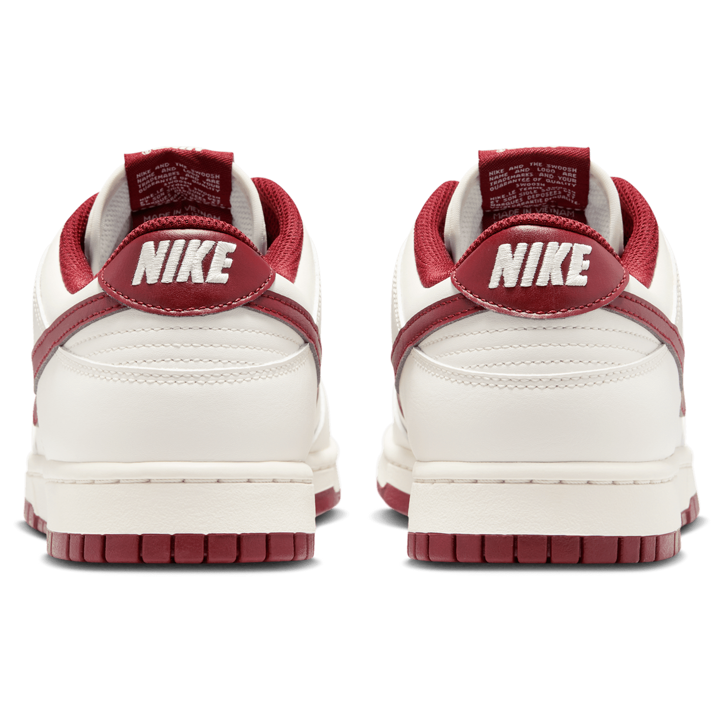 Nike Dunk Low Retro Premium - Men's - Team Red/Phantom/Phantom