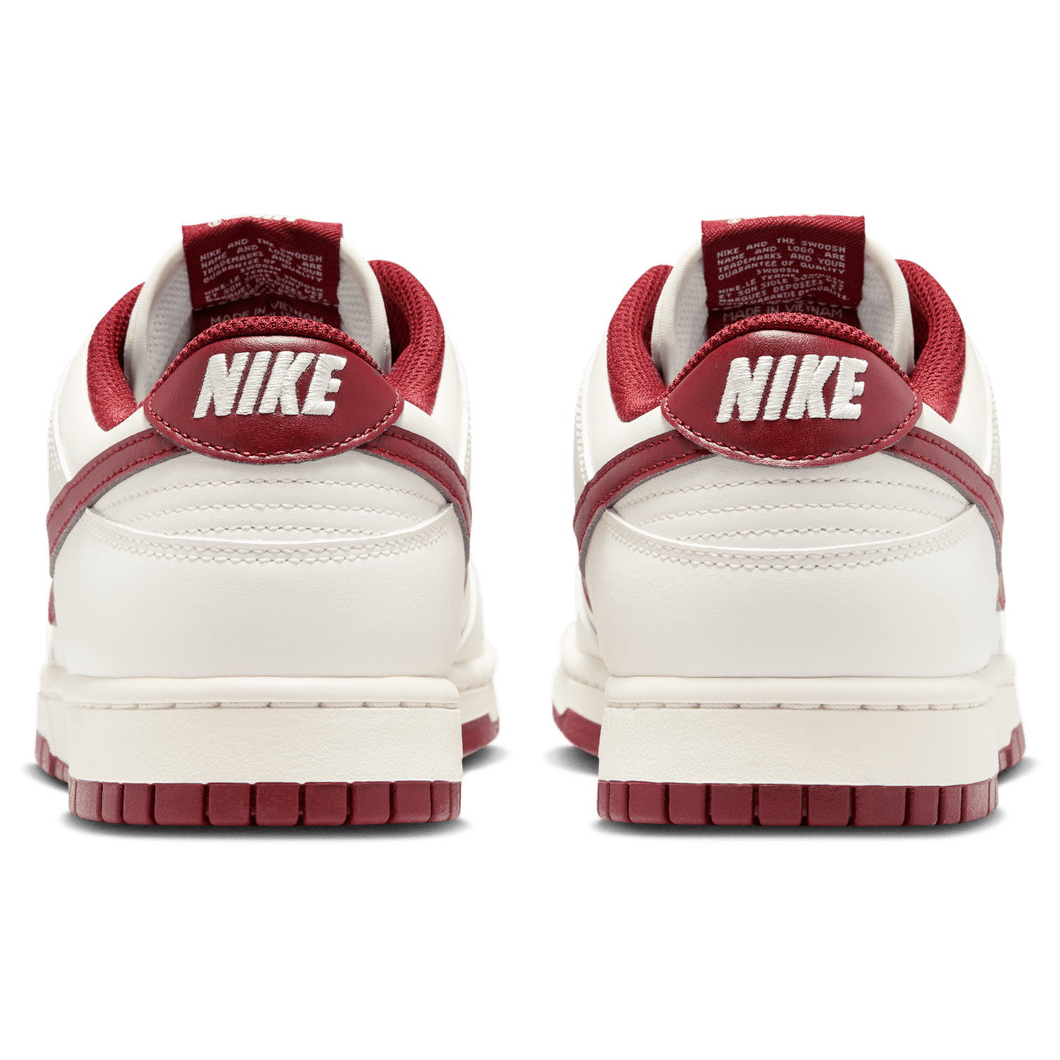 Nike Dunk Low Retro Premium - Men's - Team Red/Phantom/Phantom
