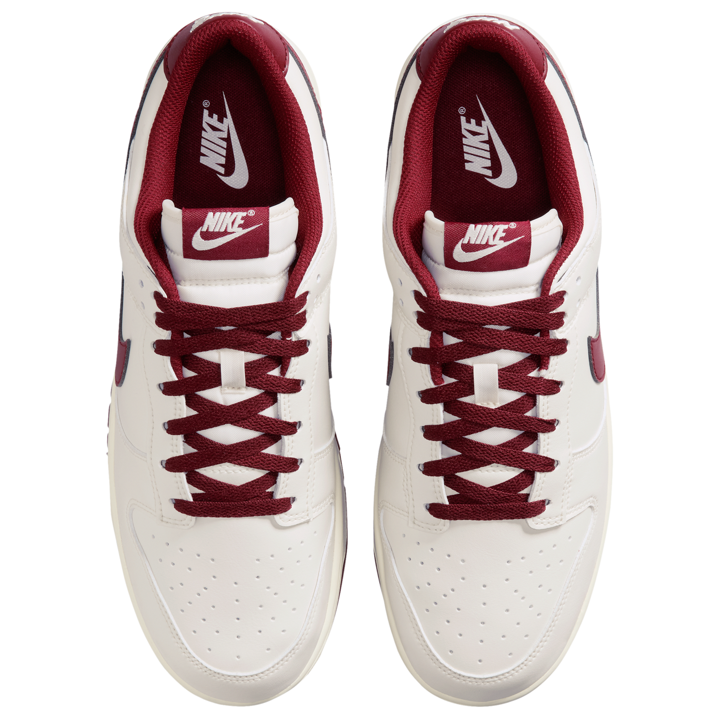Nike Dunk Low Retro Premium - Men's - Team Red/Phantom/Phantom