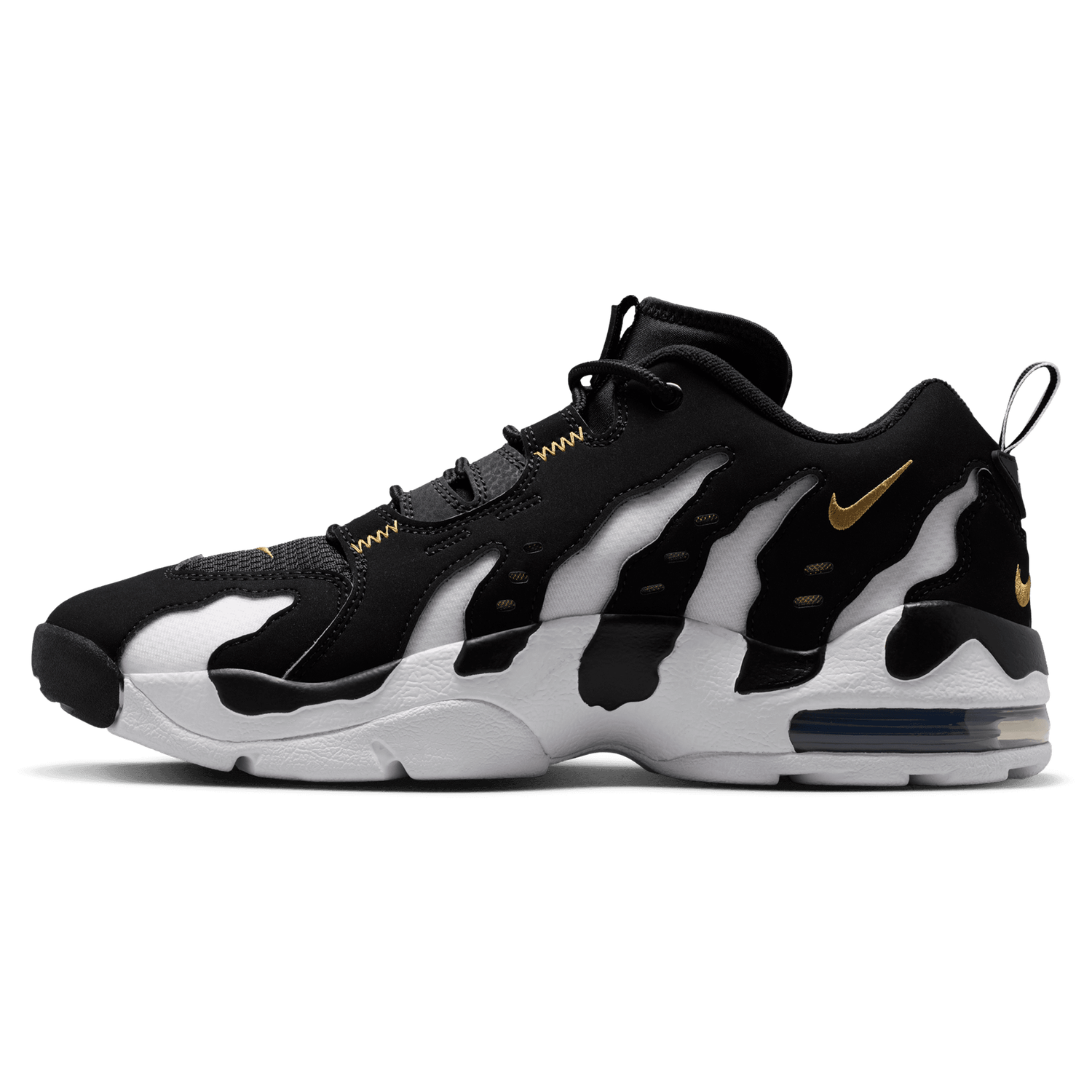 Nike Air DT Max '96 Low - Men's - Black/Metallic Gold/White