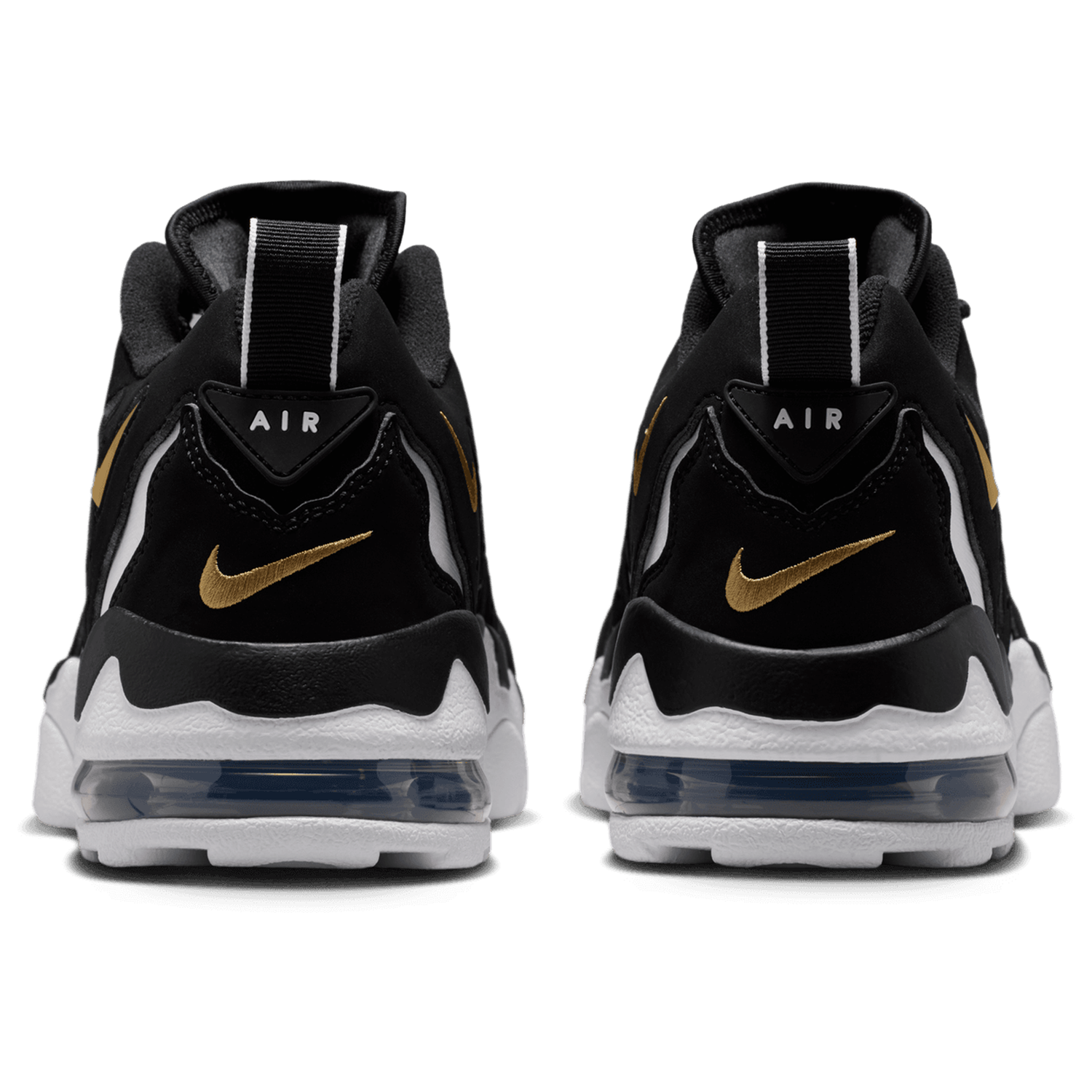 Nike Air DT Max '96 Low - Men's - Black/Metallic Gold/White