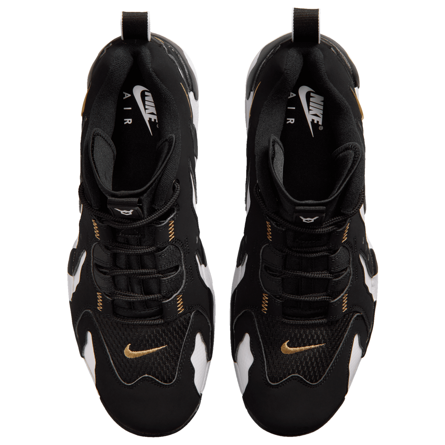 Nike Air DT Max '96 Low - Men's - Black/Metallic Gold/White