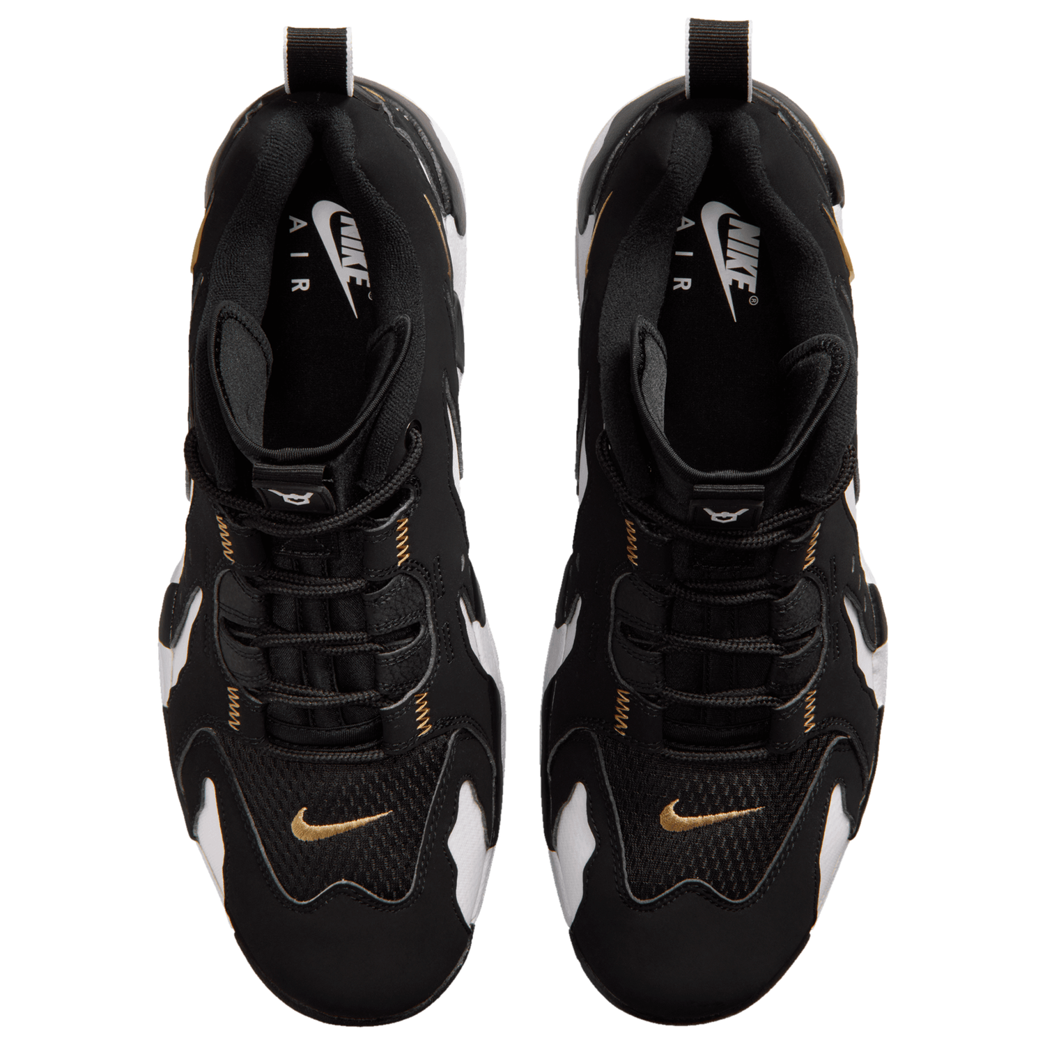 Nike Air DT Max '96 Low - Men's - Black/Metallic Gold/White