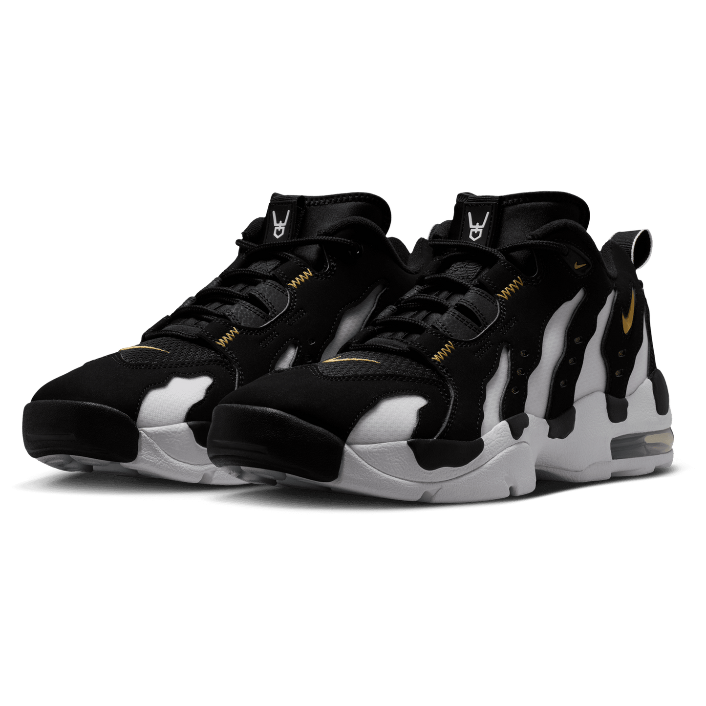 Nike Air DT Max '96 Low - Men's - Black/Metallic Gold/White