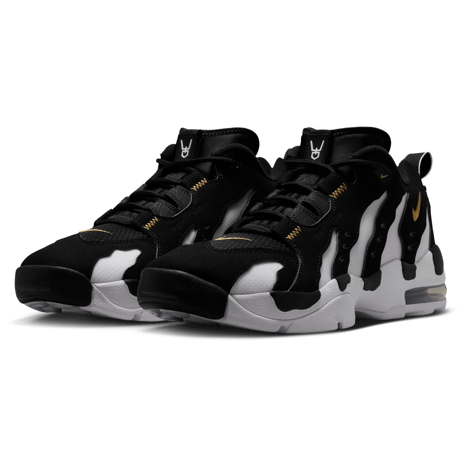 Nike Air DT Max '96 Low - Men's - Black/Metallic Gold/White