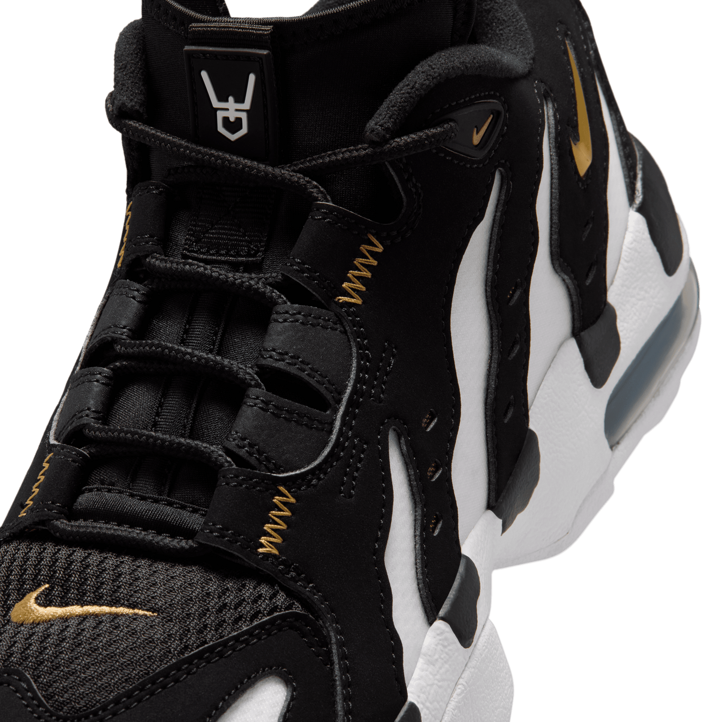 Nike Air DT Max '96 Low - Men's - Black/Metallic Gold/White