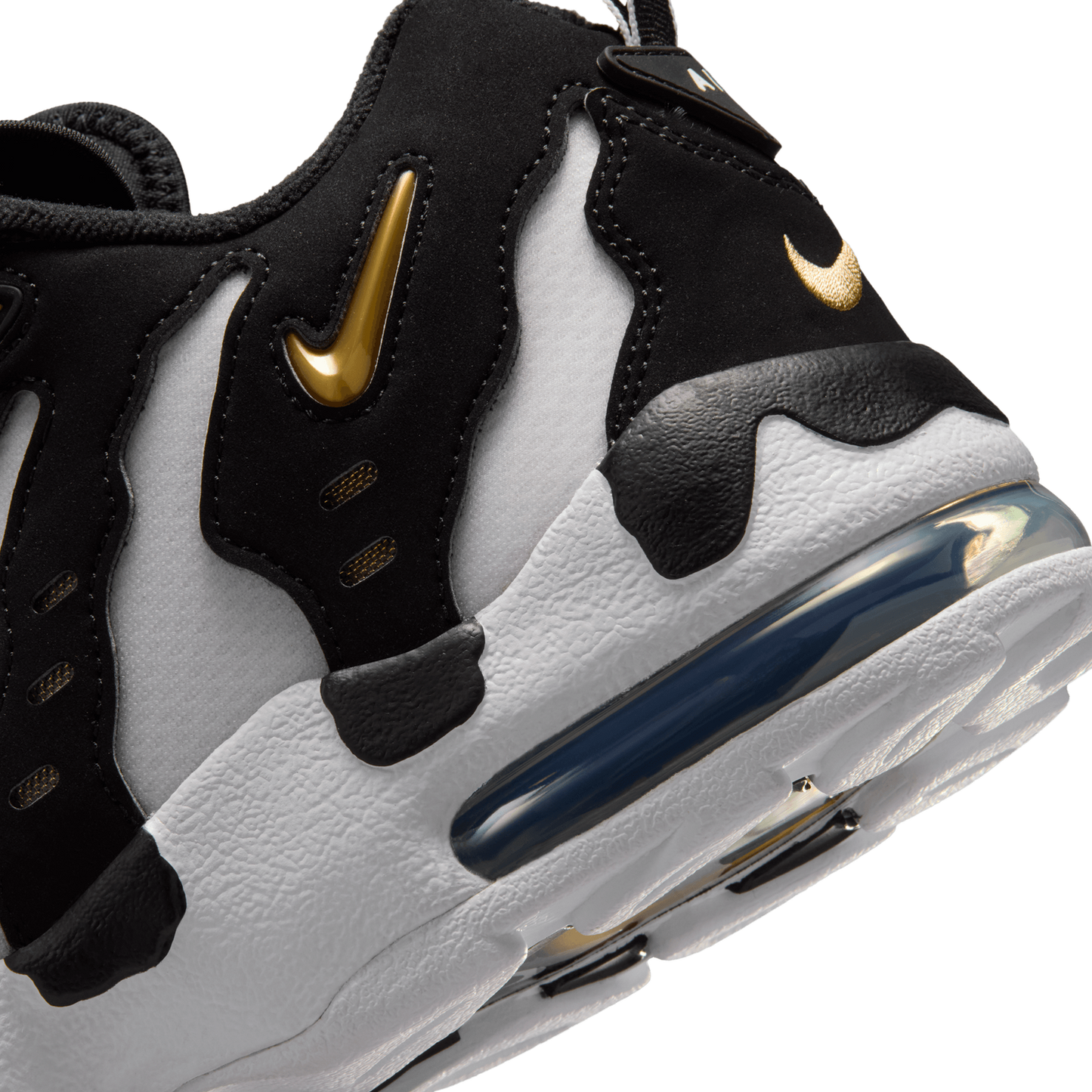 Nike Air DT Max '96 Low - Men's - Black/Metallic Gold/White