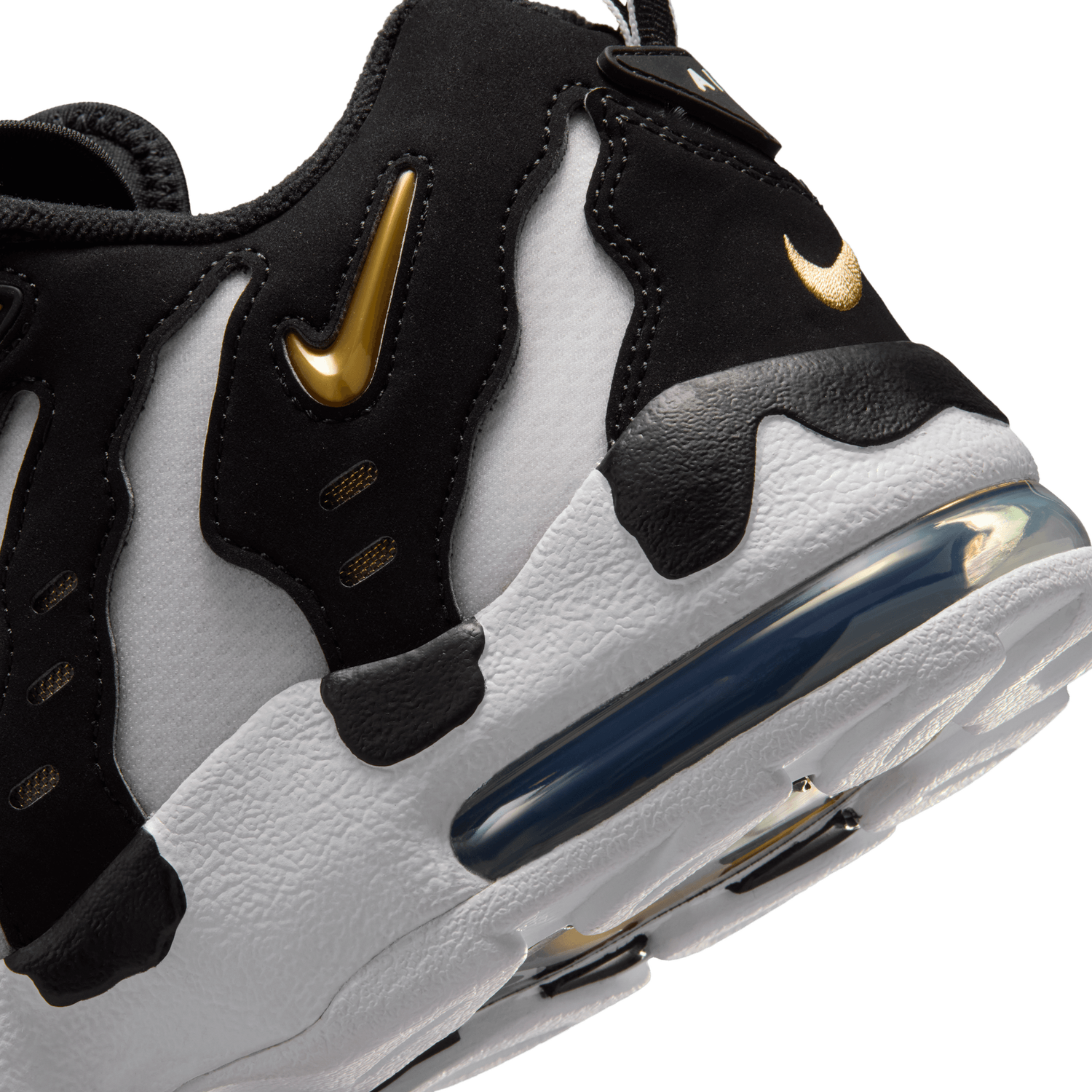 Nike Air DT Max '96 Low - Men's - Black/Metallic Gold/White