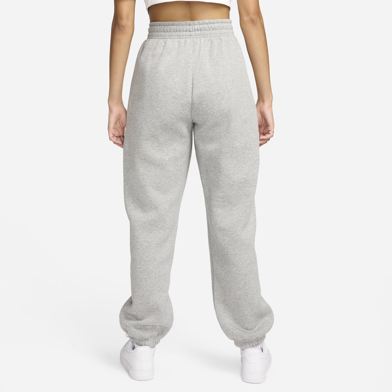 Nike Phoenix HR OS Pants - Women's - Dark Grey Heather/White