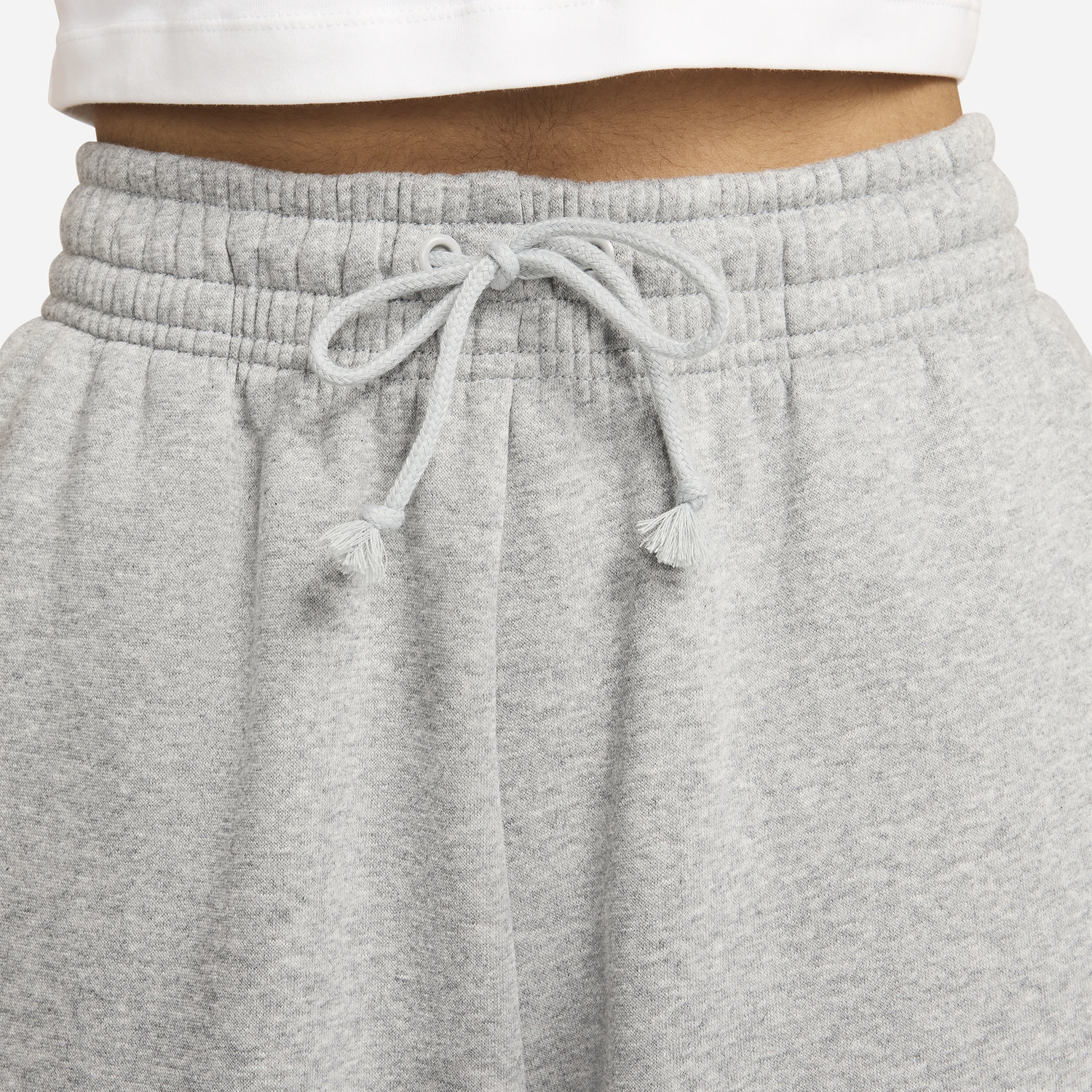 Nike Phoenix HR OS Pants - Women's - Dark Grey Heather/White