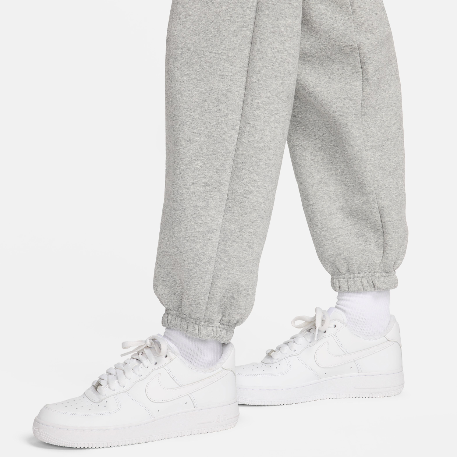 Nike Phoenix HR OS Pants - Women's - Dark Grey Heather/White