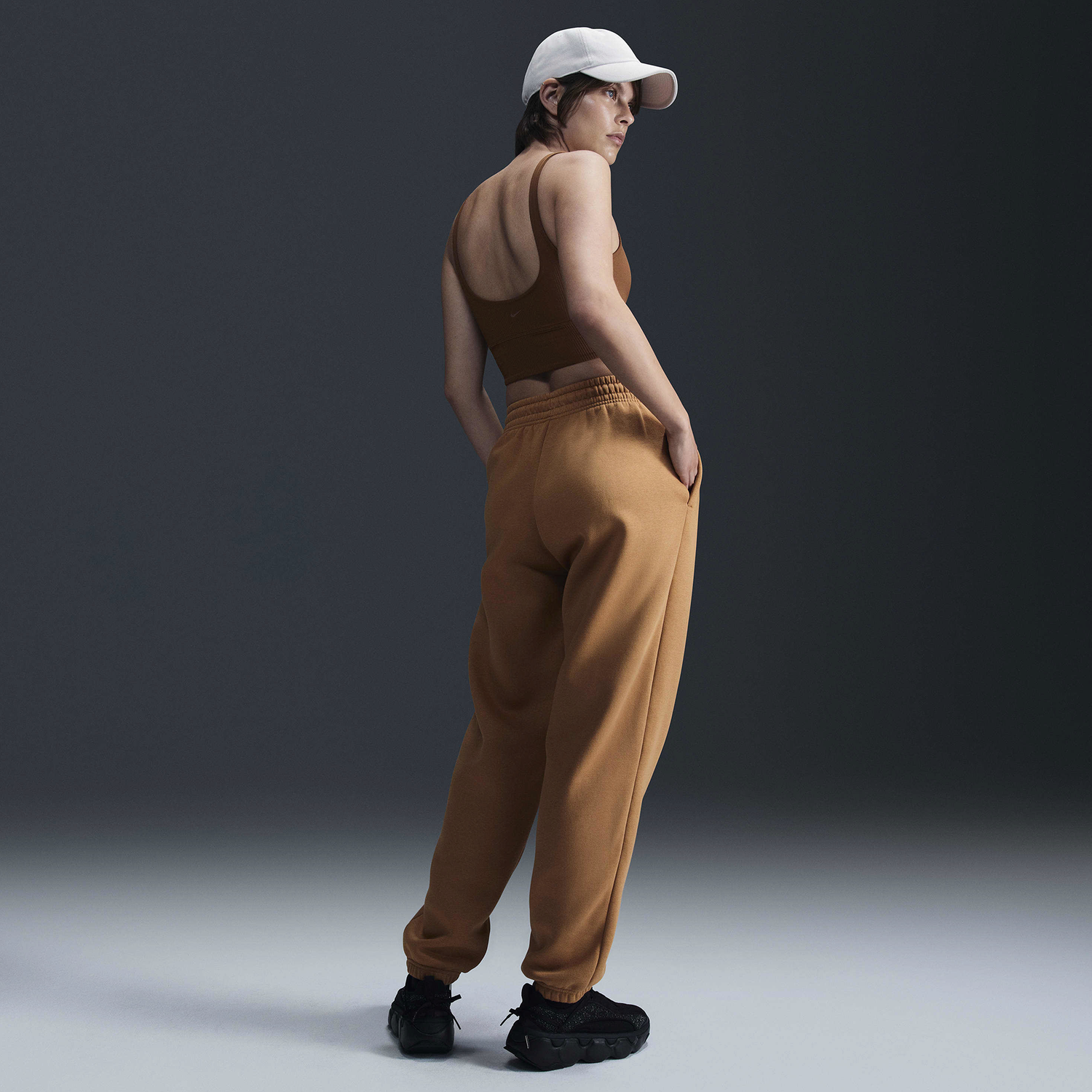 Nike Phoenix HR OS Pants - Women's - Flax/Sail